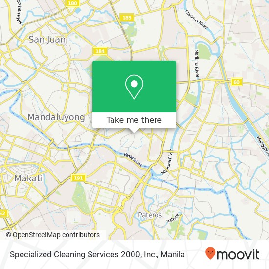 Specialized Cleaning Services 2000, Inc. map