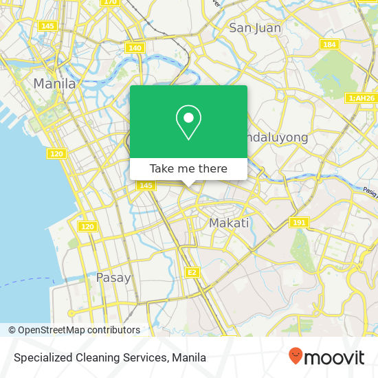 Specialized Cleaning Services map