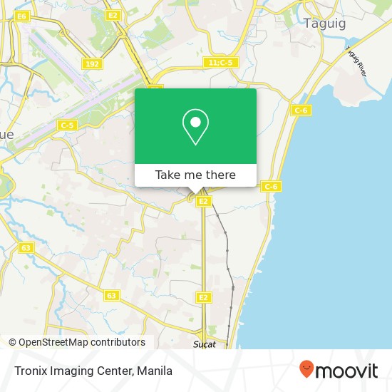 Tronix Imaging Center map