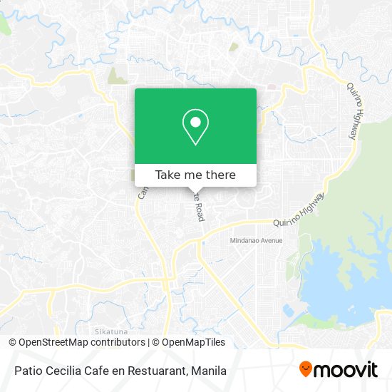 Patio Cecilia Cafe en Restuarant map