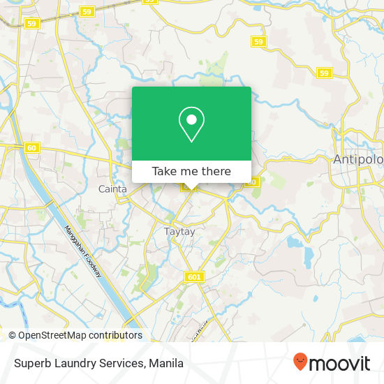 Superb Laundry Services map