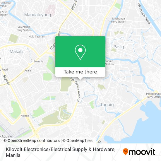 Kilovolt Electronics / Electrical Supply & Hardware map