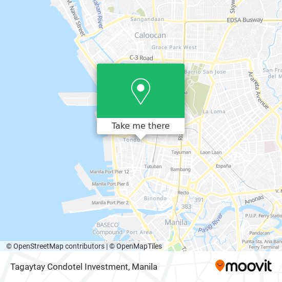 Tagaytay Condotel Investment map