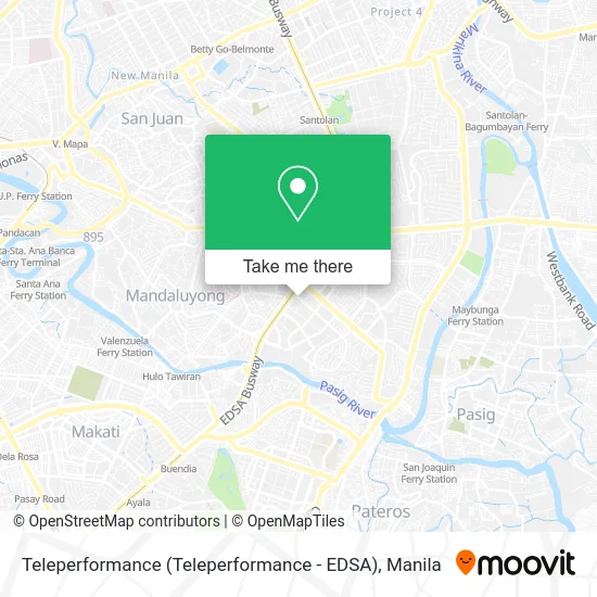 Teleperformance (Teleperformance - EDSA) map