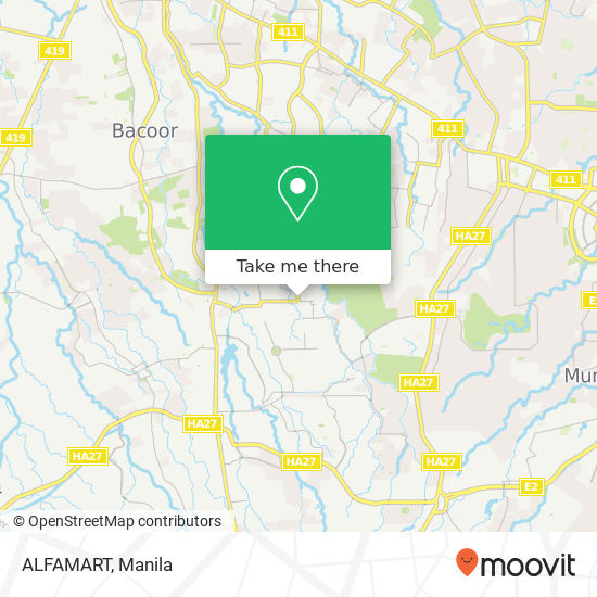 ALFAMART map