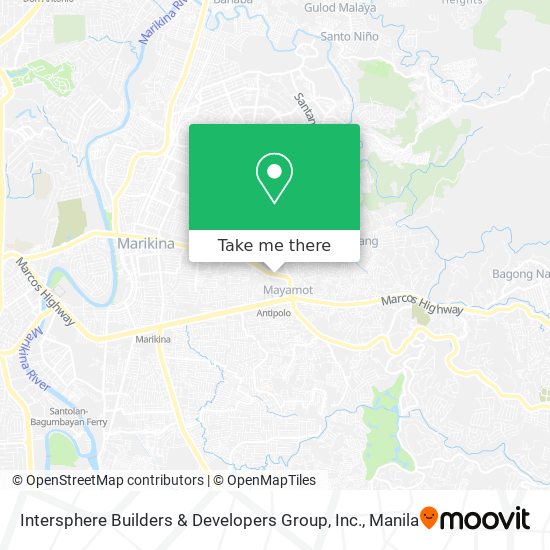Intersphere Builders & Developers Group, Inc. map