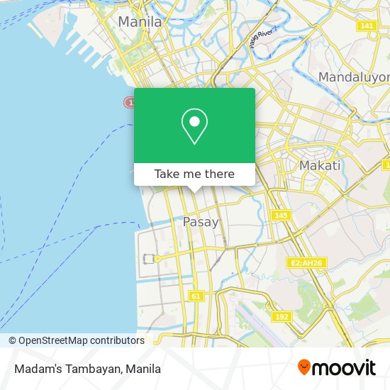 Madam's Tambayan map