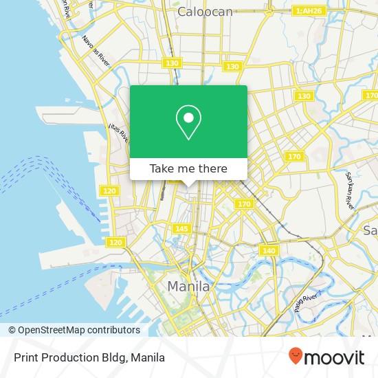 Print Production Bldg map