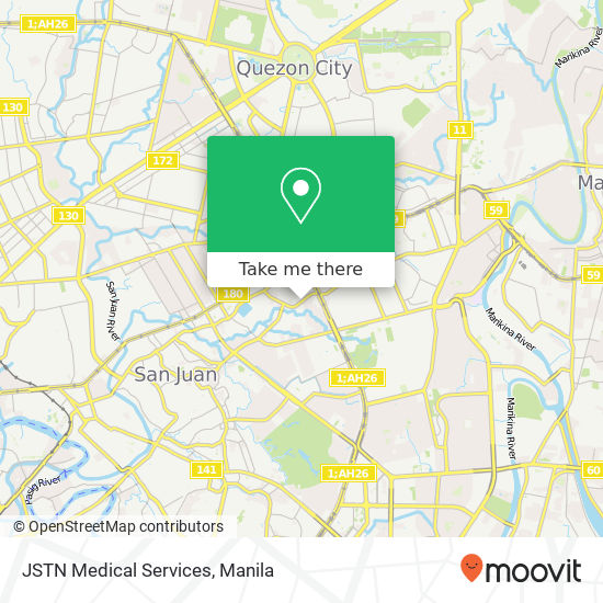 JSTN Medical Services map