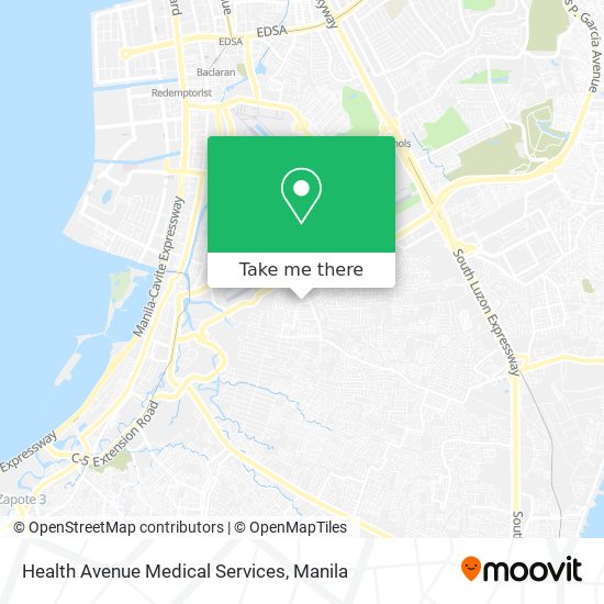 Health Avenue Medical Services map