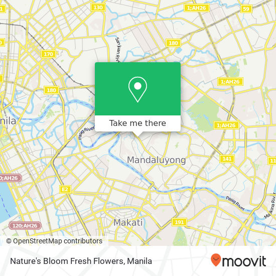 Nature's Bloom Fresh Flowers map