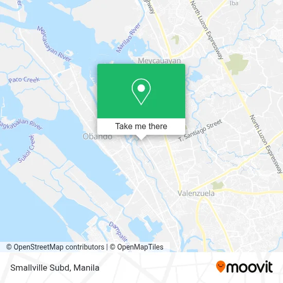 Smallville Subd map