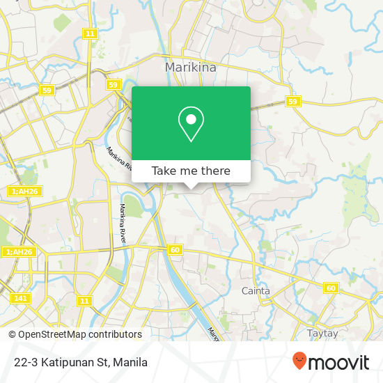 22-3 Katipunan St map