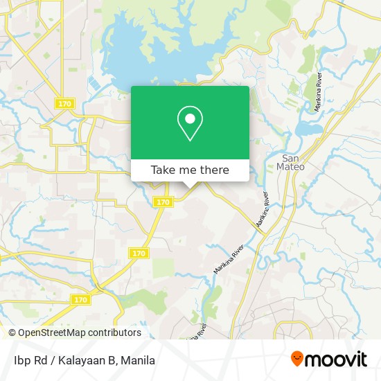 Ibp Rd / Kalayaan B map