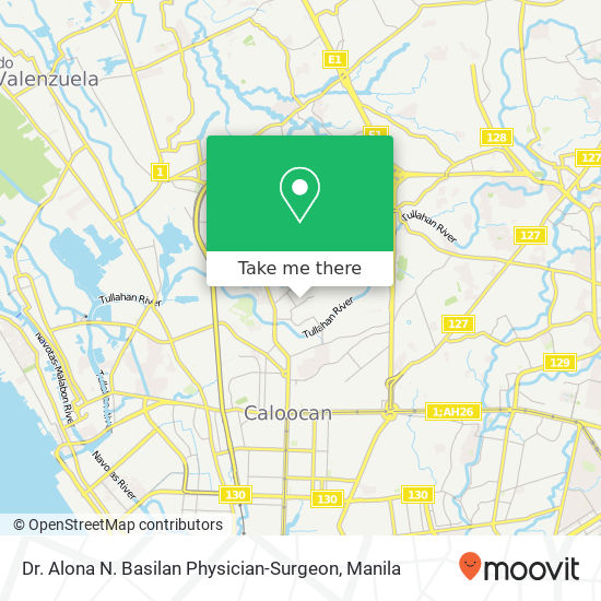 Dr. Alona N. Basilan Physician-Surgeon map