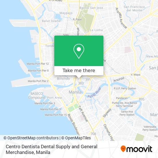 Centro Dentista Dental Supply and General Merchandise map