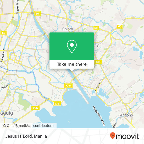 Jesus Is Lord map