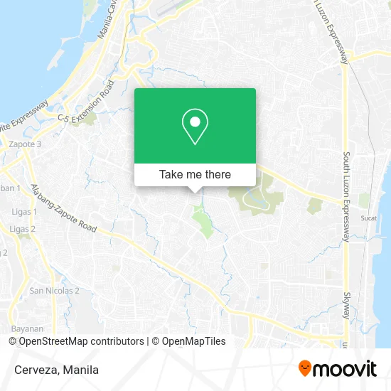 Cerveza map