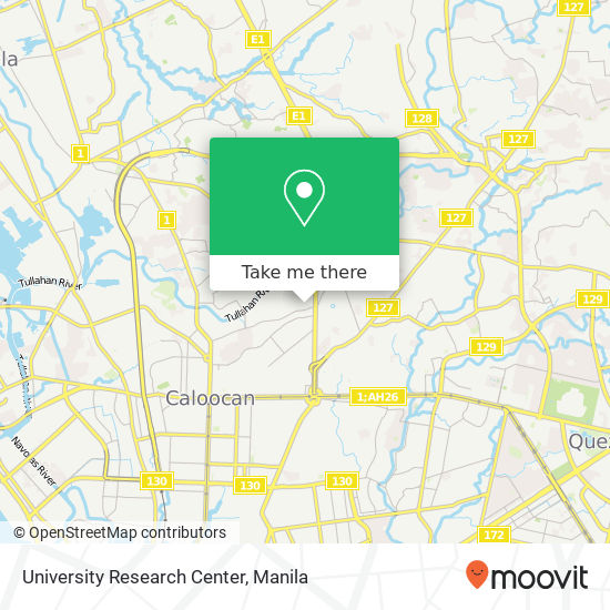 University Research Center map