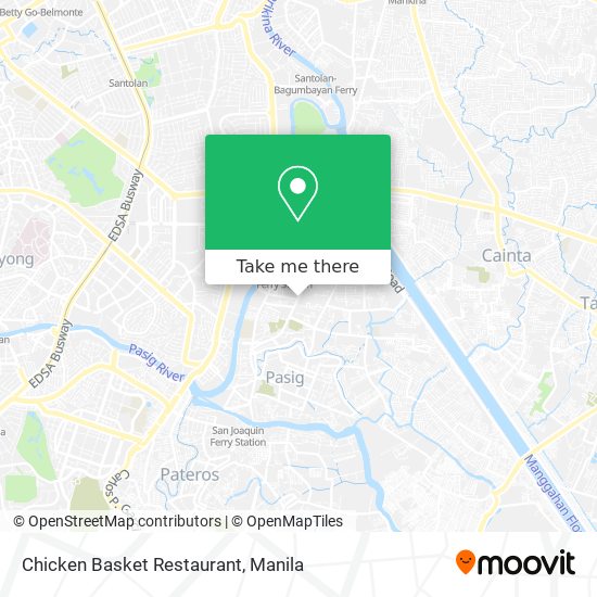 Chicken Basket Restaurant map