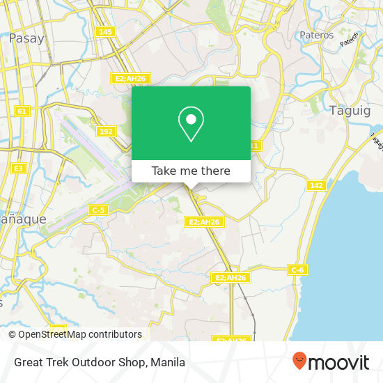 Great Trek Outdoor Shop map