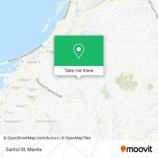 Santol St map