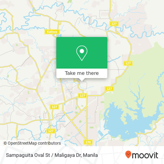 Sampaguita Oval St / Maligaya Dr map