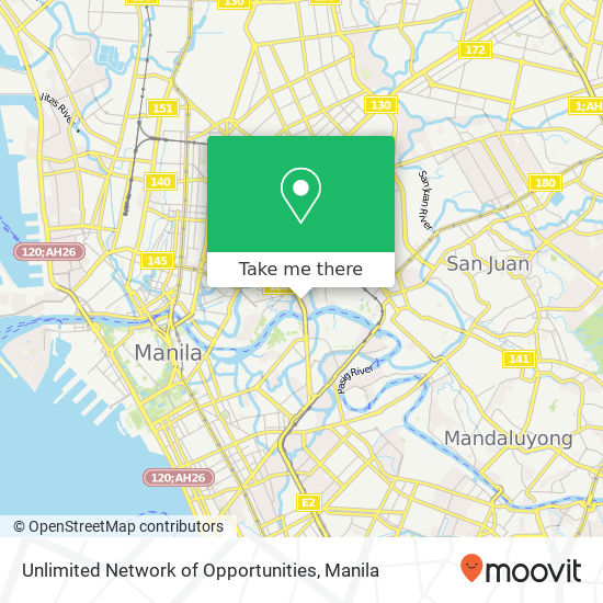 Unlimited Network of Opportunities map