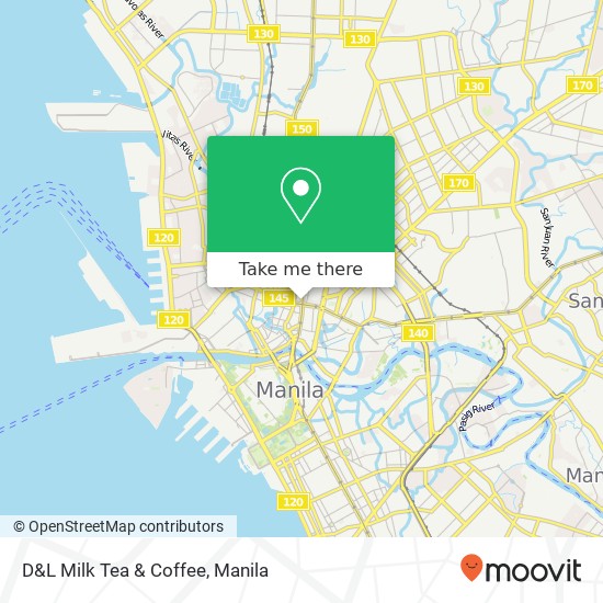 D&L Milk Tea & Coffee map