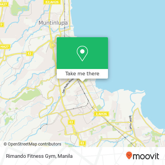 Rimando Fitness Gym map