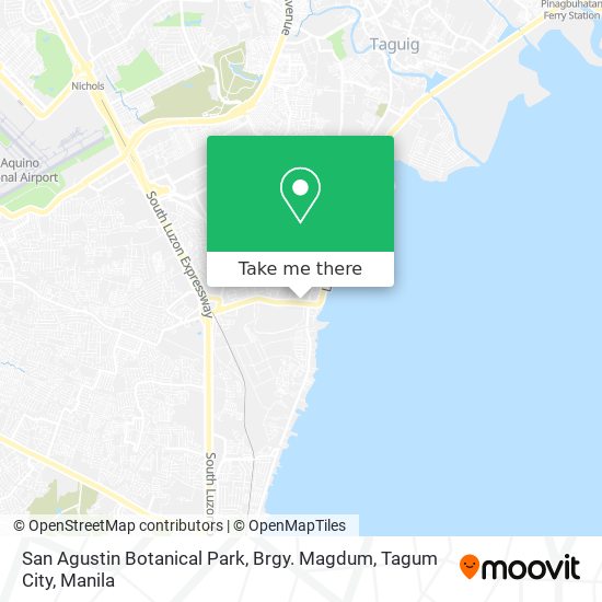 San Agustin Botanical Park, Brgy. Magdum, Tagum City map