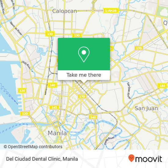 Del Ciudad Dental Clinic map
