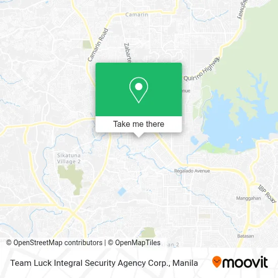 Team Luck Integral Security Agency Corp. map