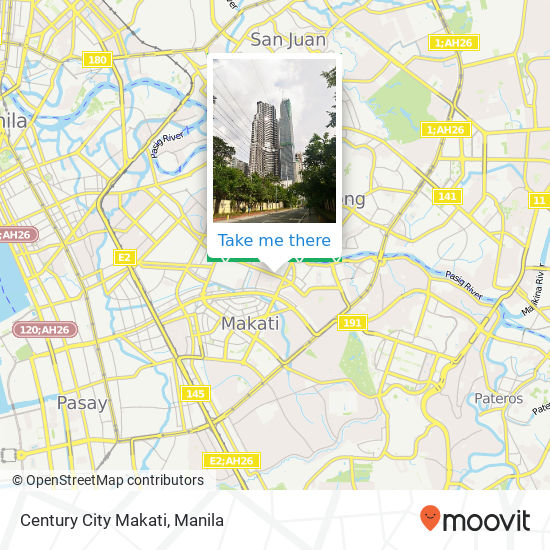 Century City Makati map