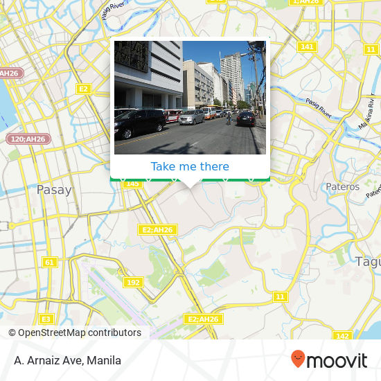 A. Arnaiz Ave map