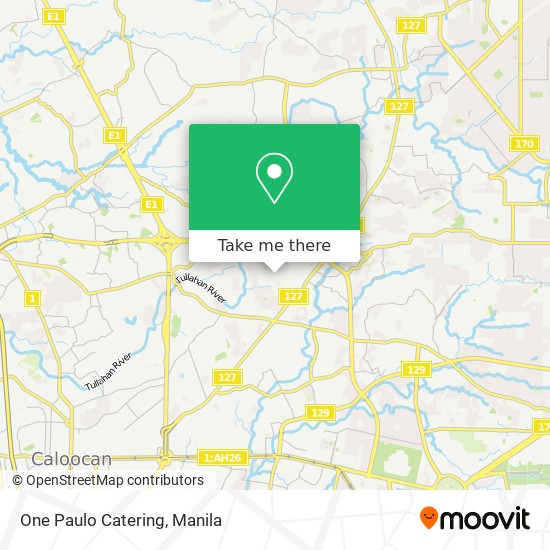 One Paulo Catering map