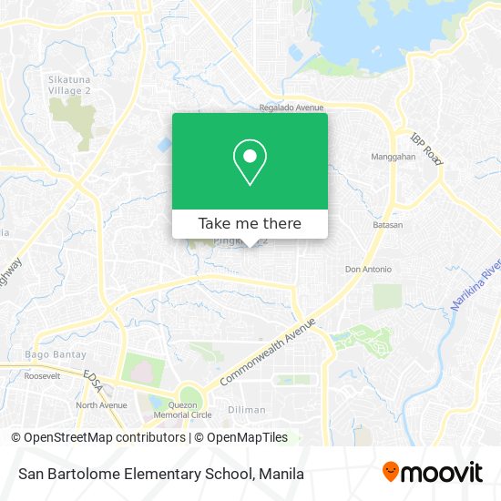 San Bartolome Elementary School map