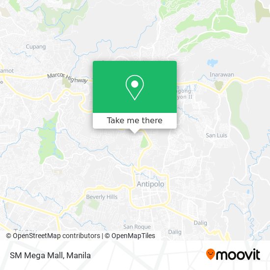 SM Mega Mall map
