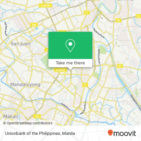 Unionbank of the Philippines map