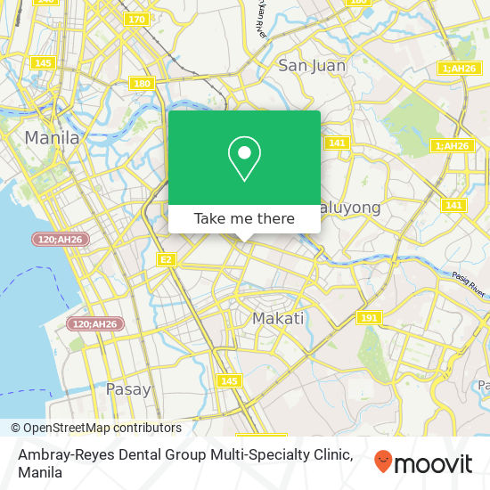 Ambray-Reyes Dental Group Multi-Specialty Clinic map