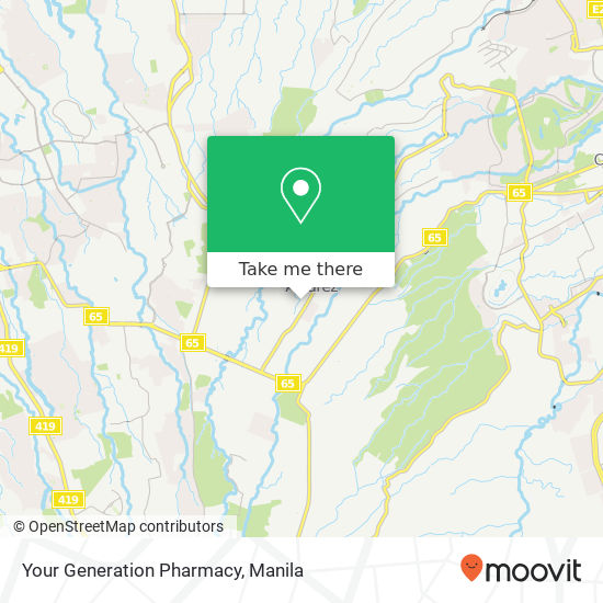 Your Generation Pharmacy map