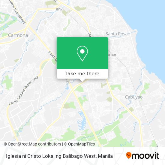 Iglesia ni Cristo Lokal ng Balibago West map