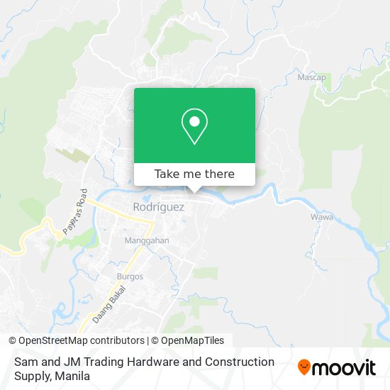 Sam and JM Trading Hardware and Construction Supply map