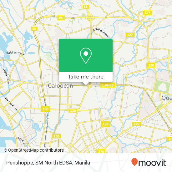Penshoppe, SM North EDSA map