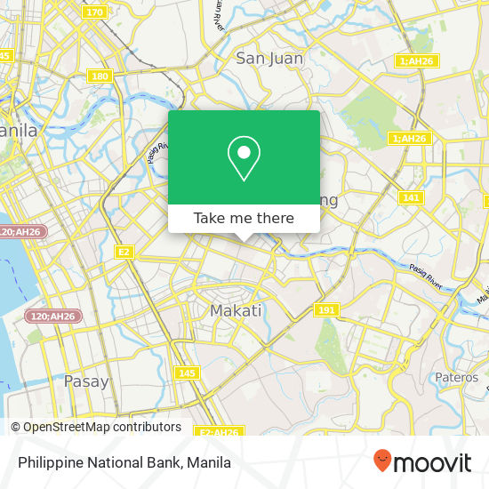 Philippine National Bank map