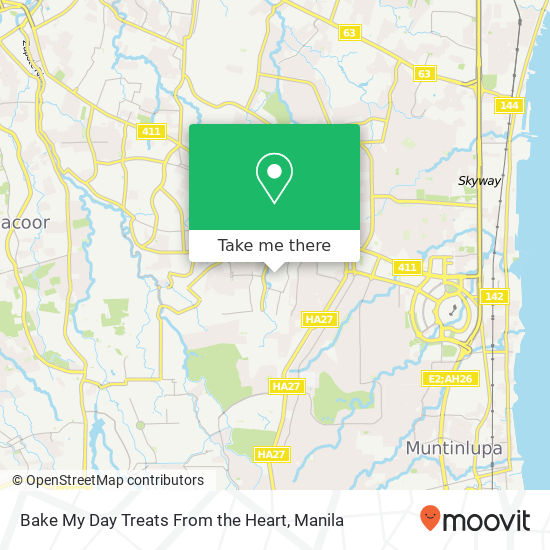 Bake My Day  Treats From the Heart map