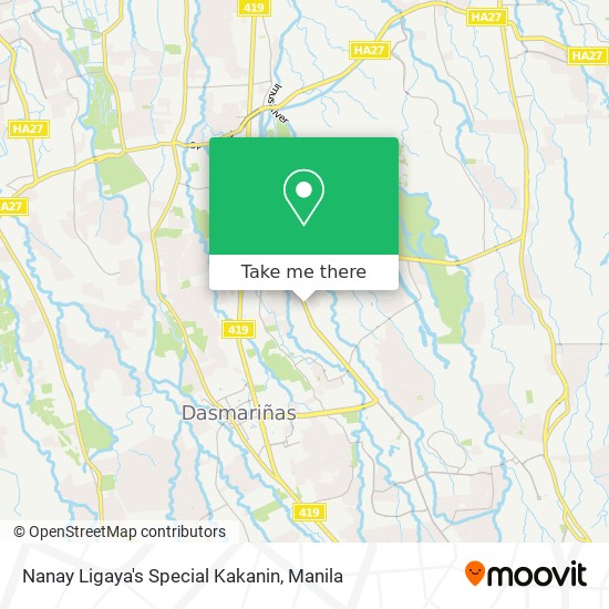 Nanay Ligaya's Special Kakanin map