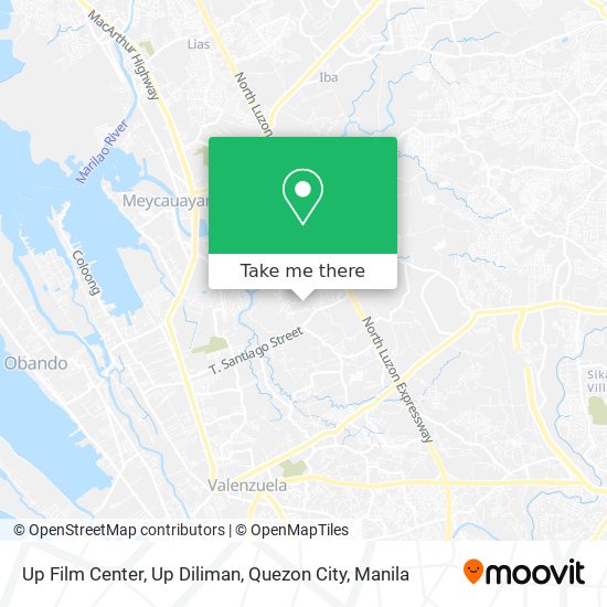 Up Film Center, Up Diliman, Quezon City map