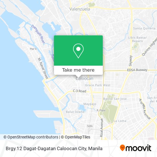 Brgy.12 Dagat-Dagatan Caloocan City map