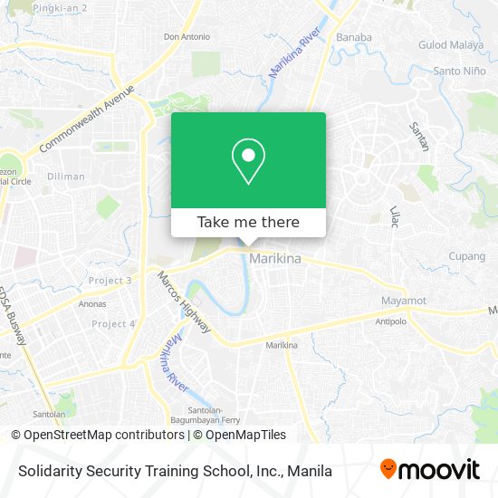 Solidarity Security Training School, Inc. map